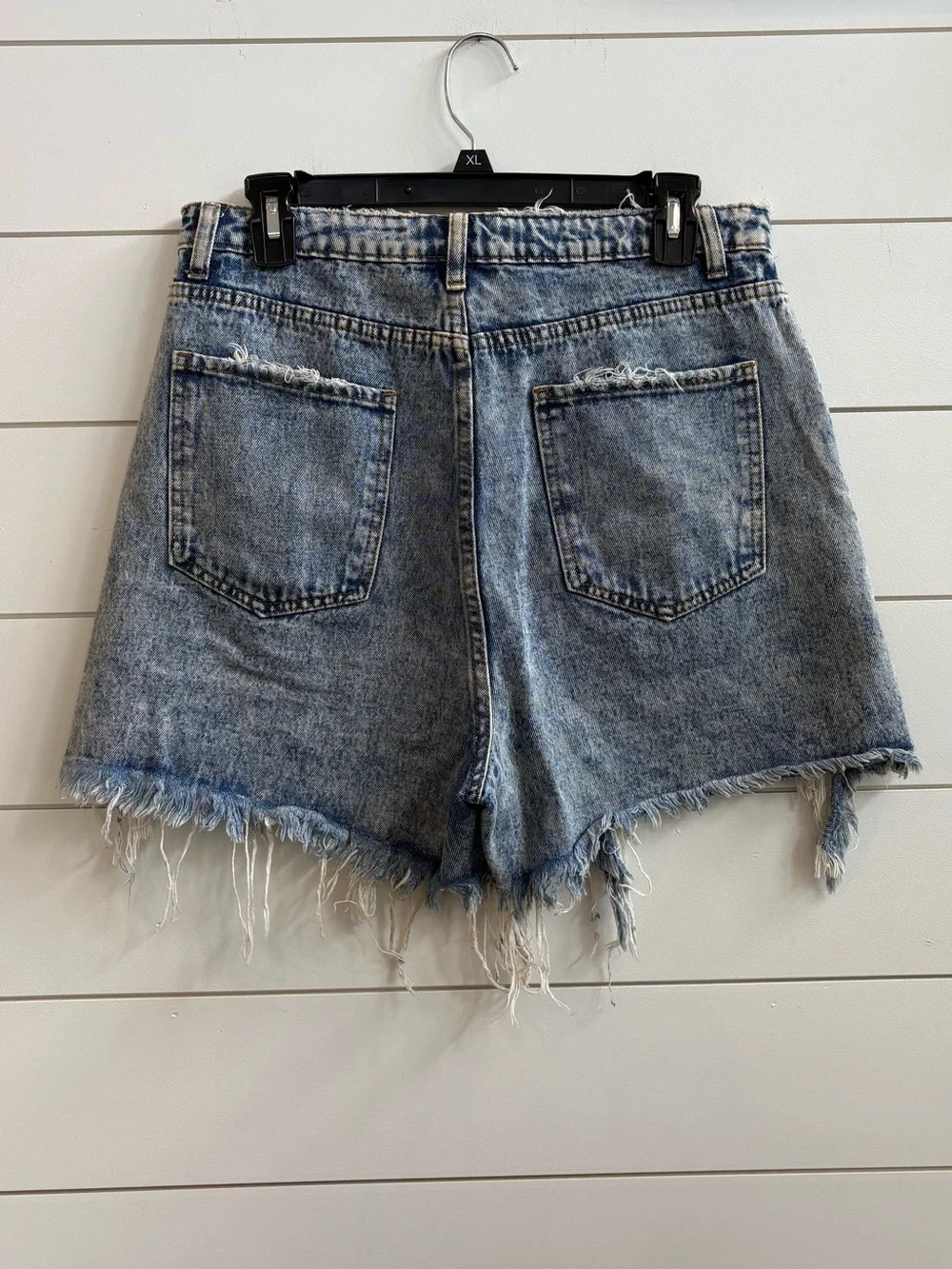 Signature8 Distressed Denim Cutoff Shorts